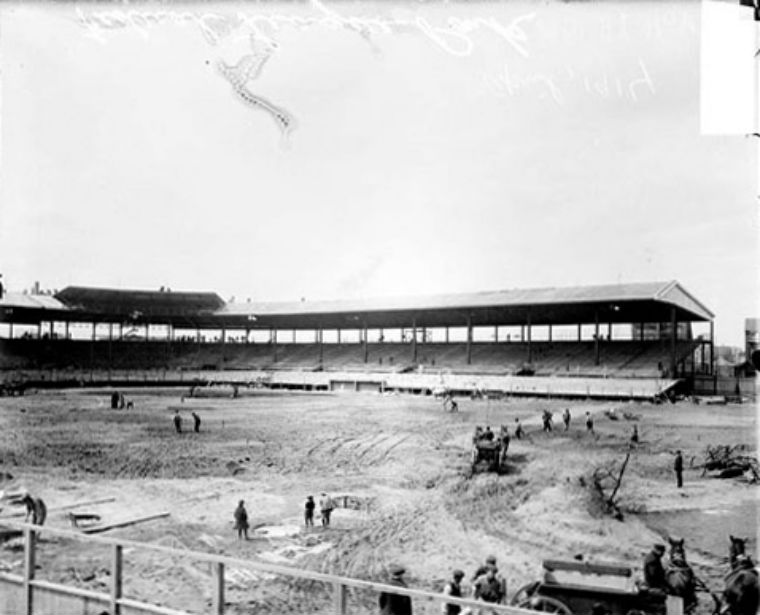 1914 Wrigley Field Built