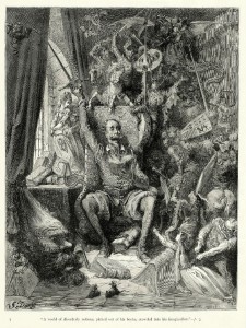 Don Quixote reading