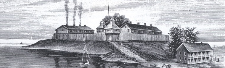 drawing of the fort