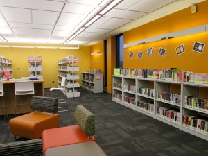 bookshelves