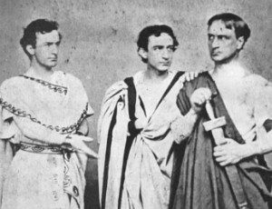 Booth brothers in Julius Caesar
