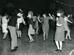 teens at a dance, circa 1960