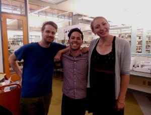 Dan Ian and Katie at Albany Park YOUmedia