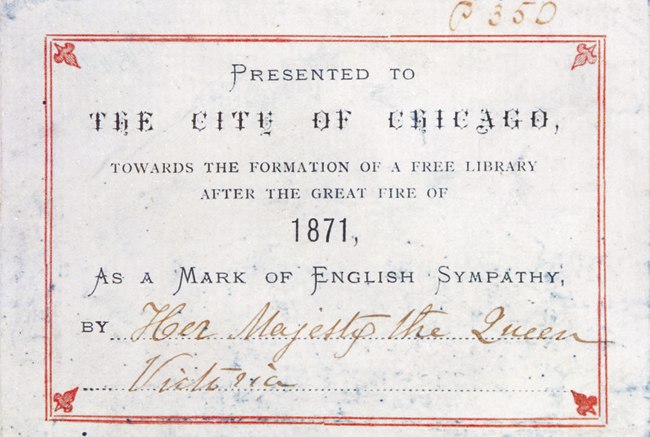 bookplat dedication