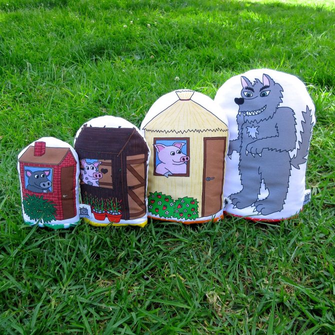 Sticks, Straw and Bricks Three Little Pigs Building Challenge